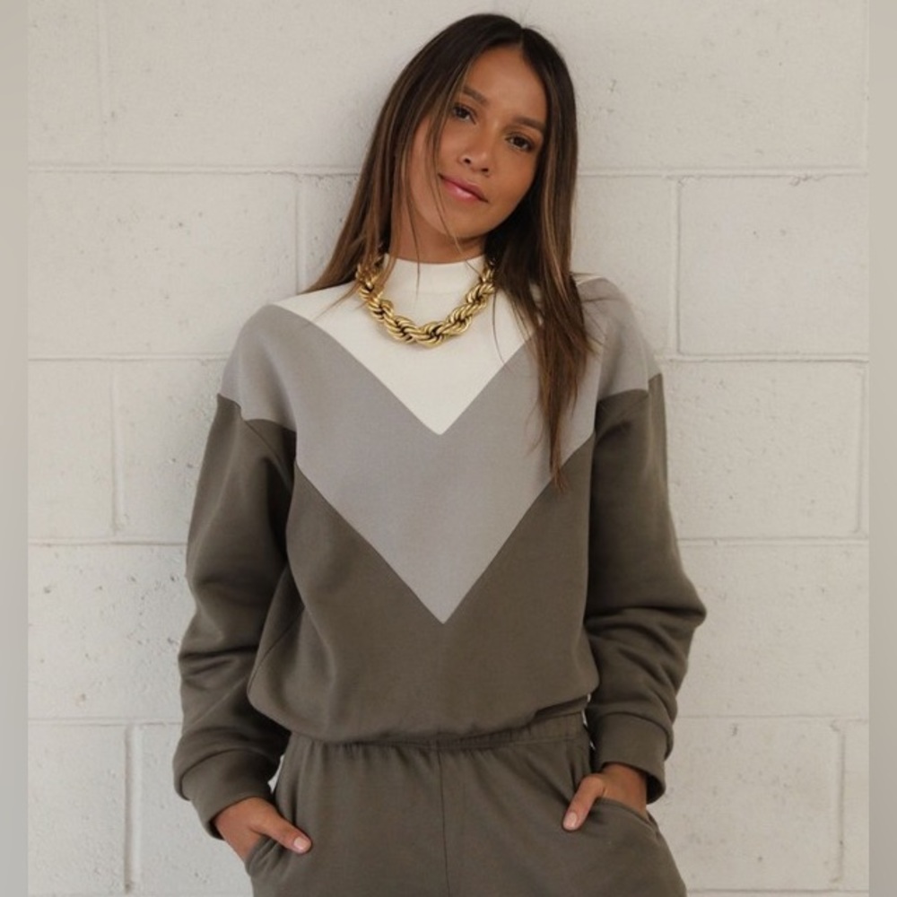 Bandier Sincerely Jules Wsly Malibu Crew Sweatshirt